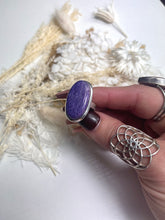 Load image into Gallery viewer, Charoite ring (Size O)

